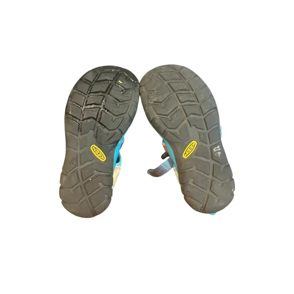 KEEN Kids Seacamp II CNX Waterproof Water Sandals Size 11 Kids‎ Vivid Tie-Dye